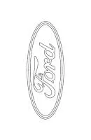 Automerk Logo kleurplaat 15